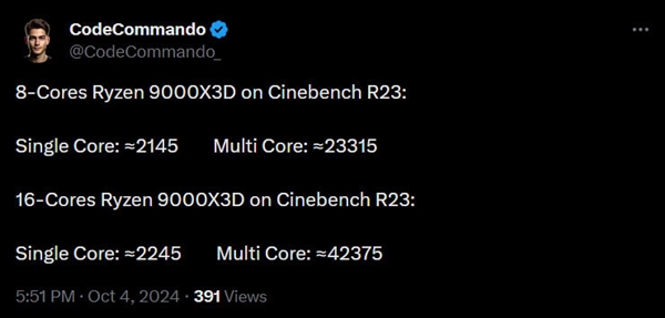 Cinebench R23 Multi-Core Performance Boost