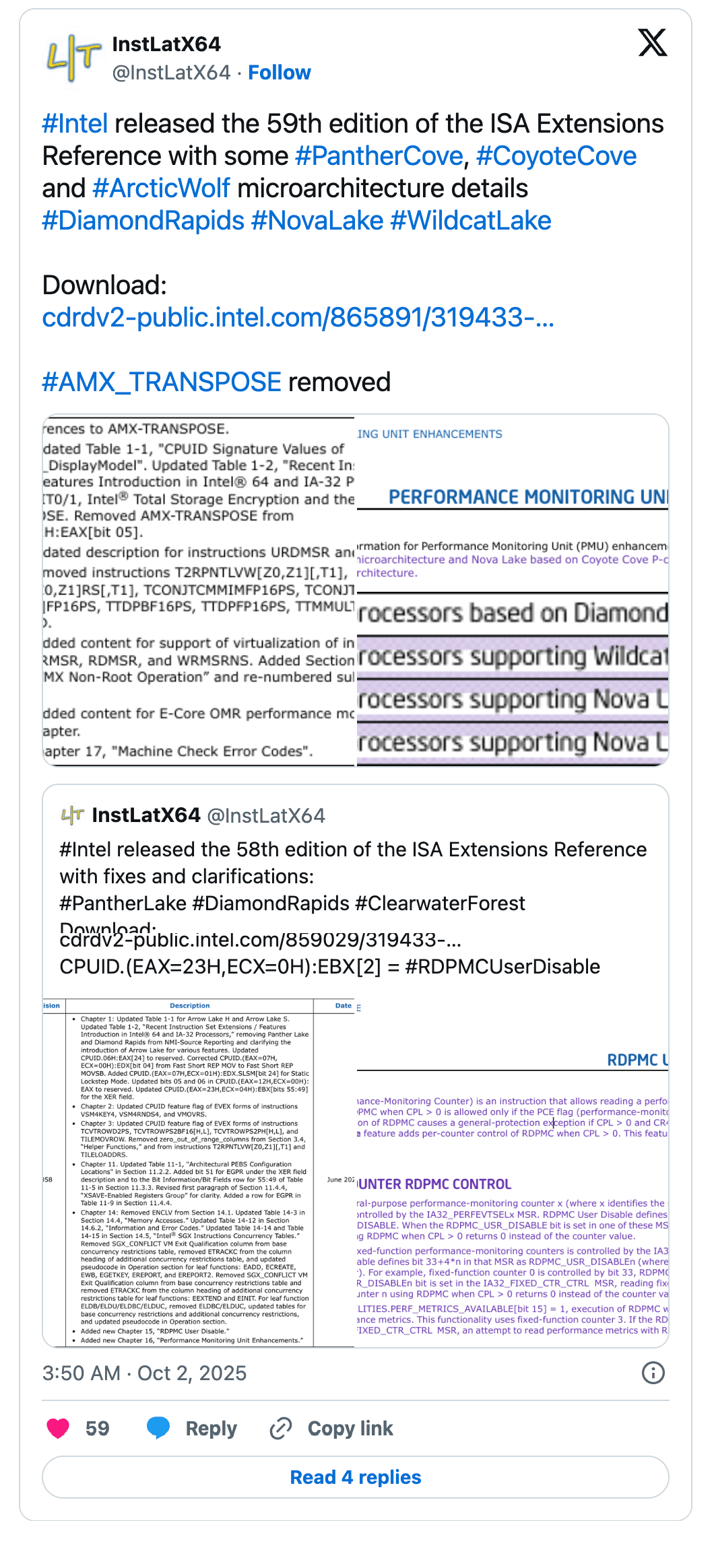 Diamond Rapids Architecture
